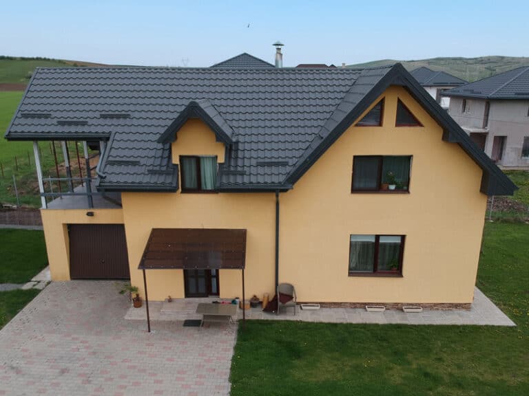 Constructie acoperis casa din tigla metalica, Cluj Loc. Corusu